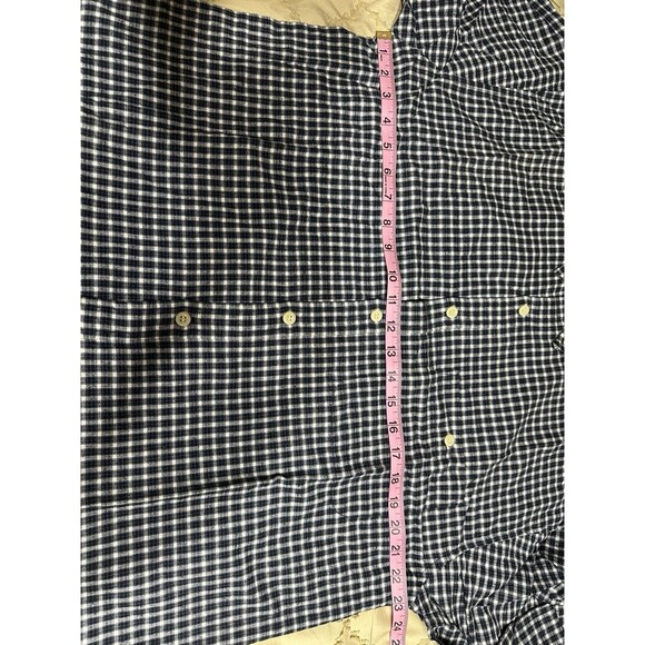 NWT Durable Brand Utility Super Duty LS Shirt Men's Size M Navy & White - Picture 5 of 6